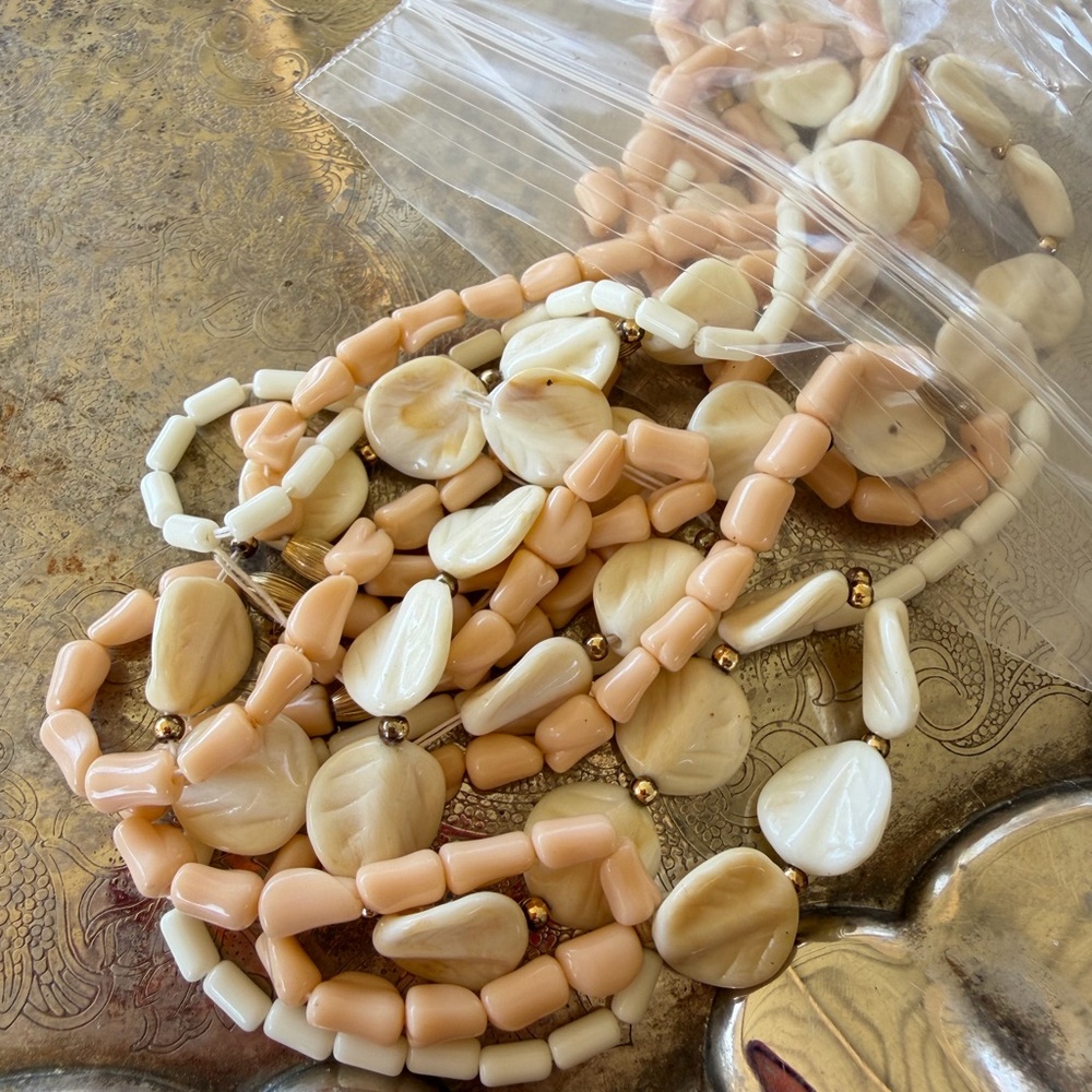 Vintage Beachy Hued Beads